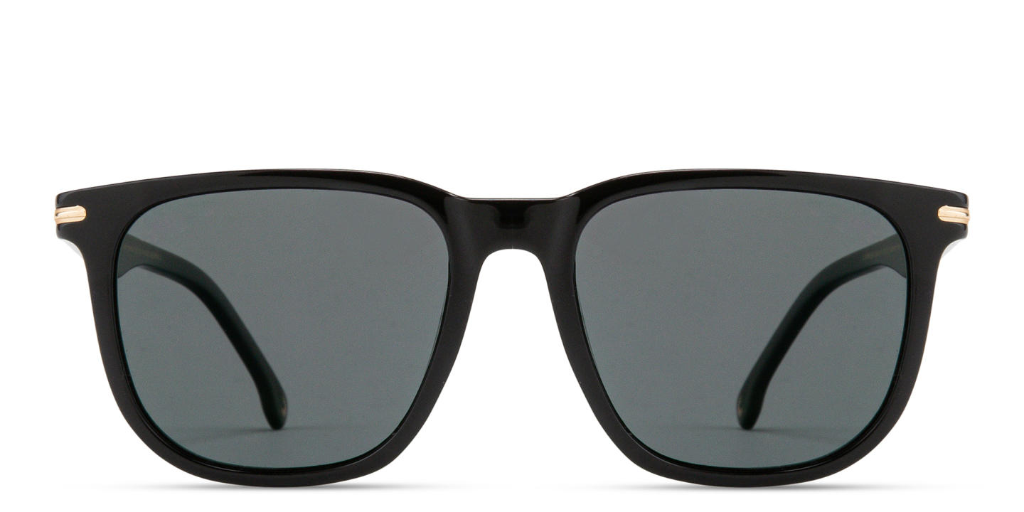 تسوق نظارات شمسية مستطيلة للجنسين بتوقيع العلامة كاريرا  بلون أسود أونلاين.