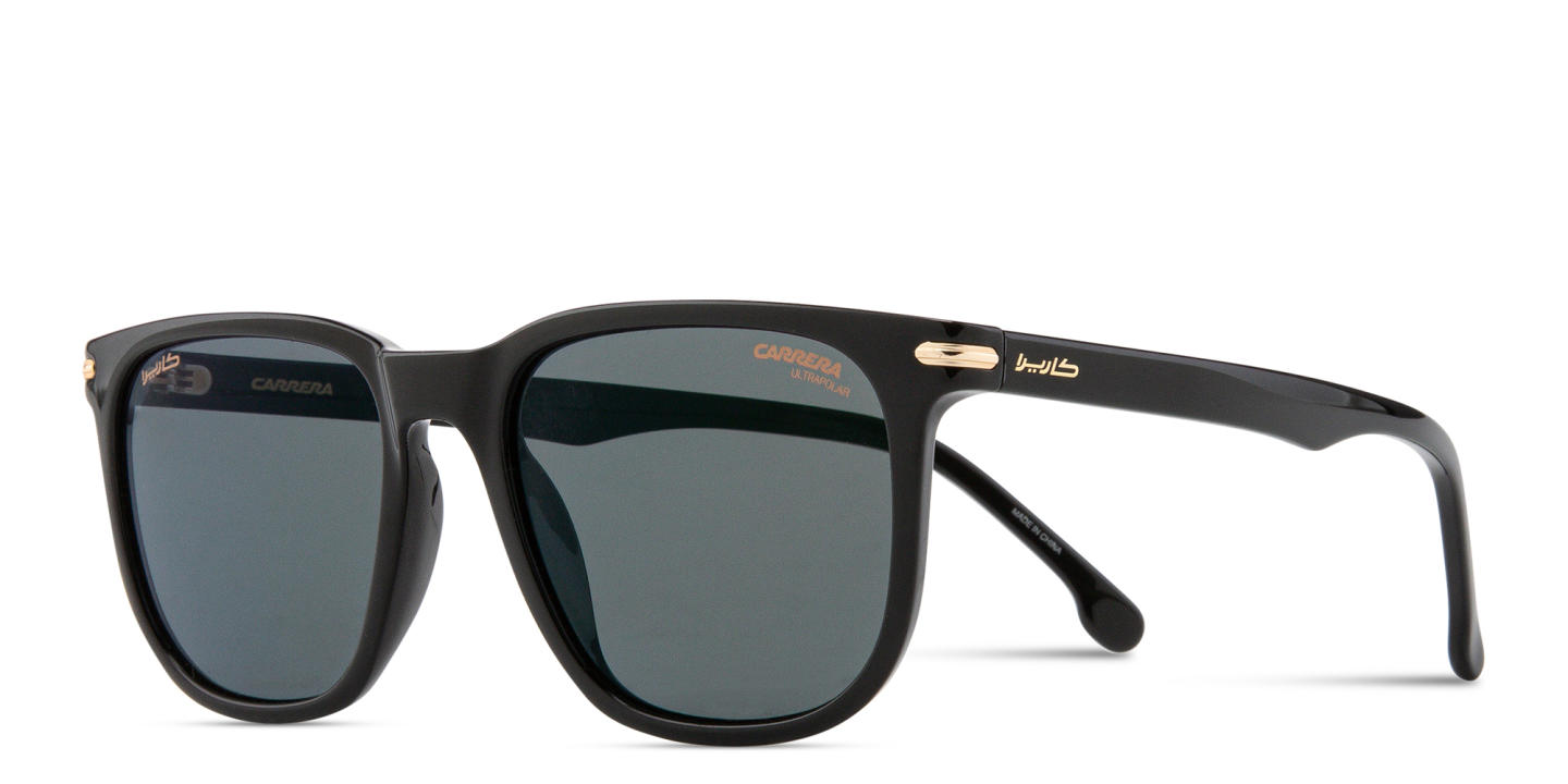 تسوق نظارات شمسية مستطيلة للجنسين بتوقيع العلامة كاريرا  بلون أسود أونلاين.