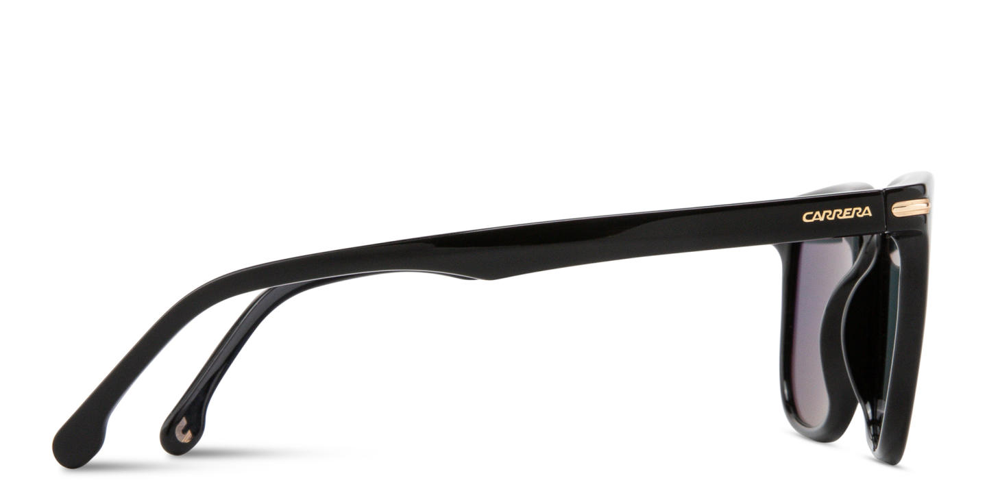 Shop Carrera Logo Signature Unisex Rectangle Sunglasses in Black online.
