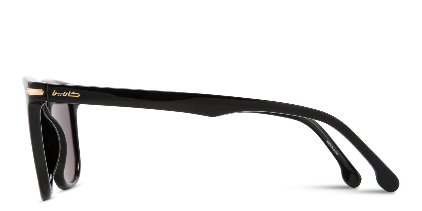 Shop Carrera Logo Signature Unisex Rectangle Sunglasses in Black online.