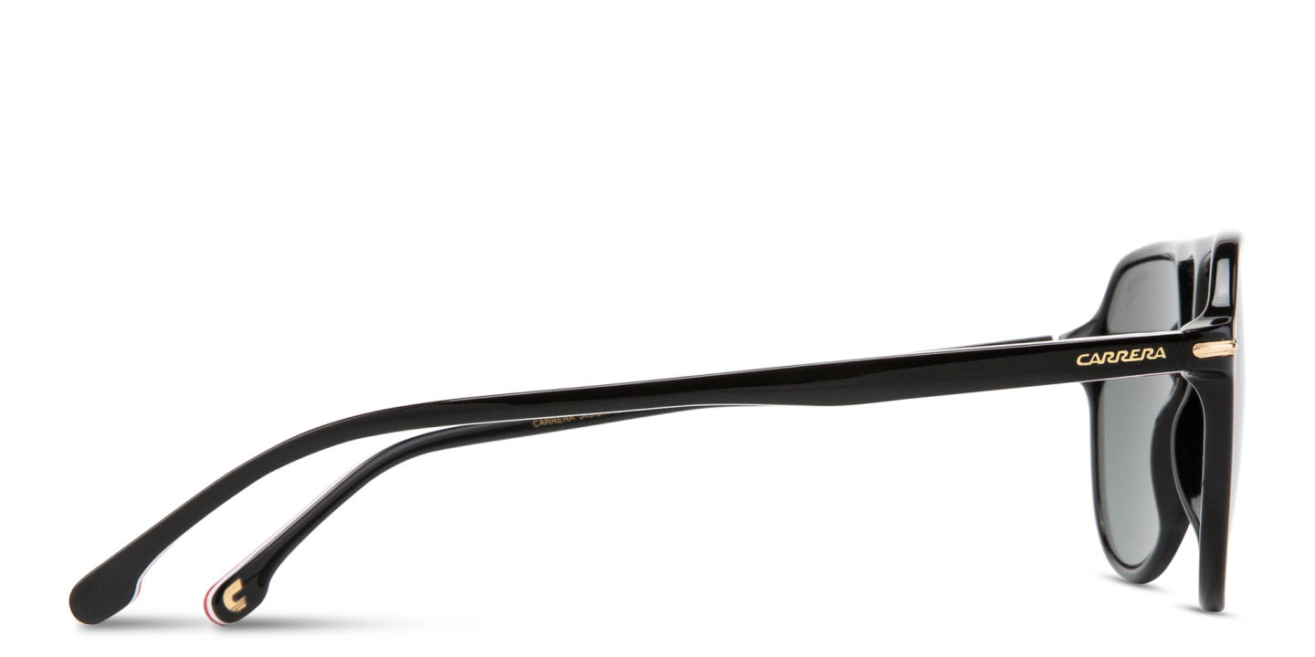 Shop Carrera Logo Signature Pilot Sunglasses in Black online.