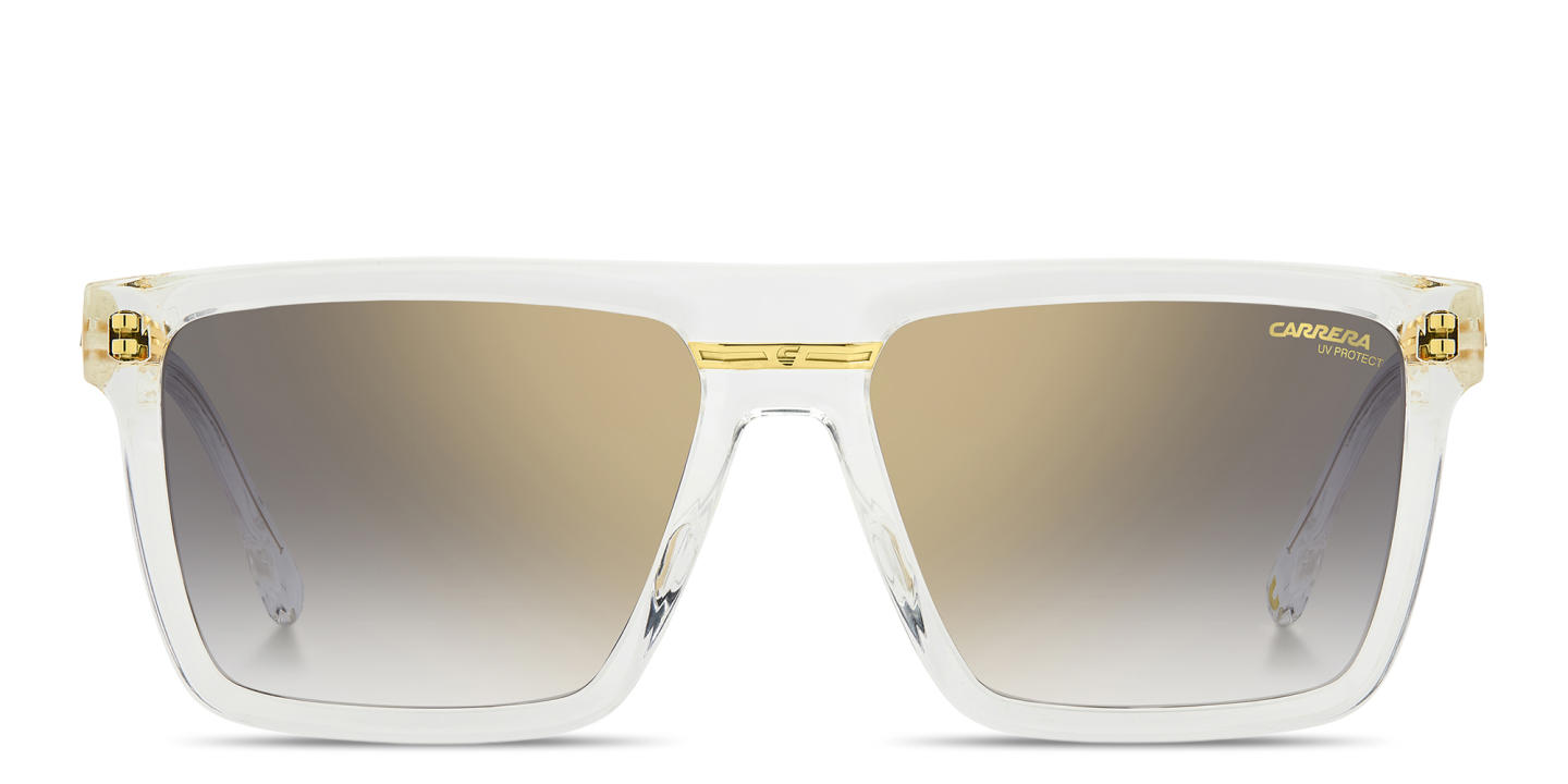 Shop Carrera Victory C Rectangle Sunglasses in Crystal online.