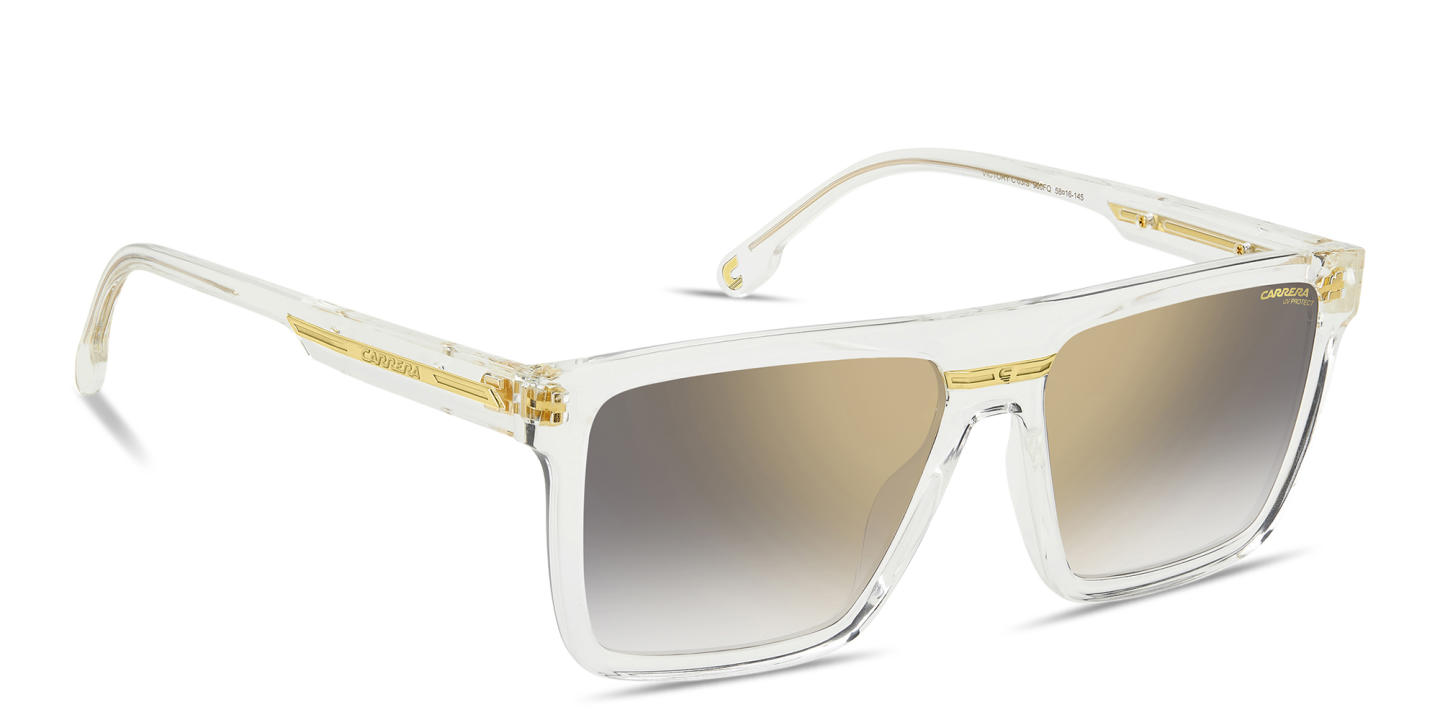 Shop Carrera Victory C Rectangle Sunglasses in Crystal online.