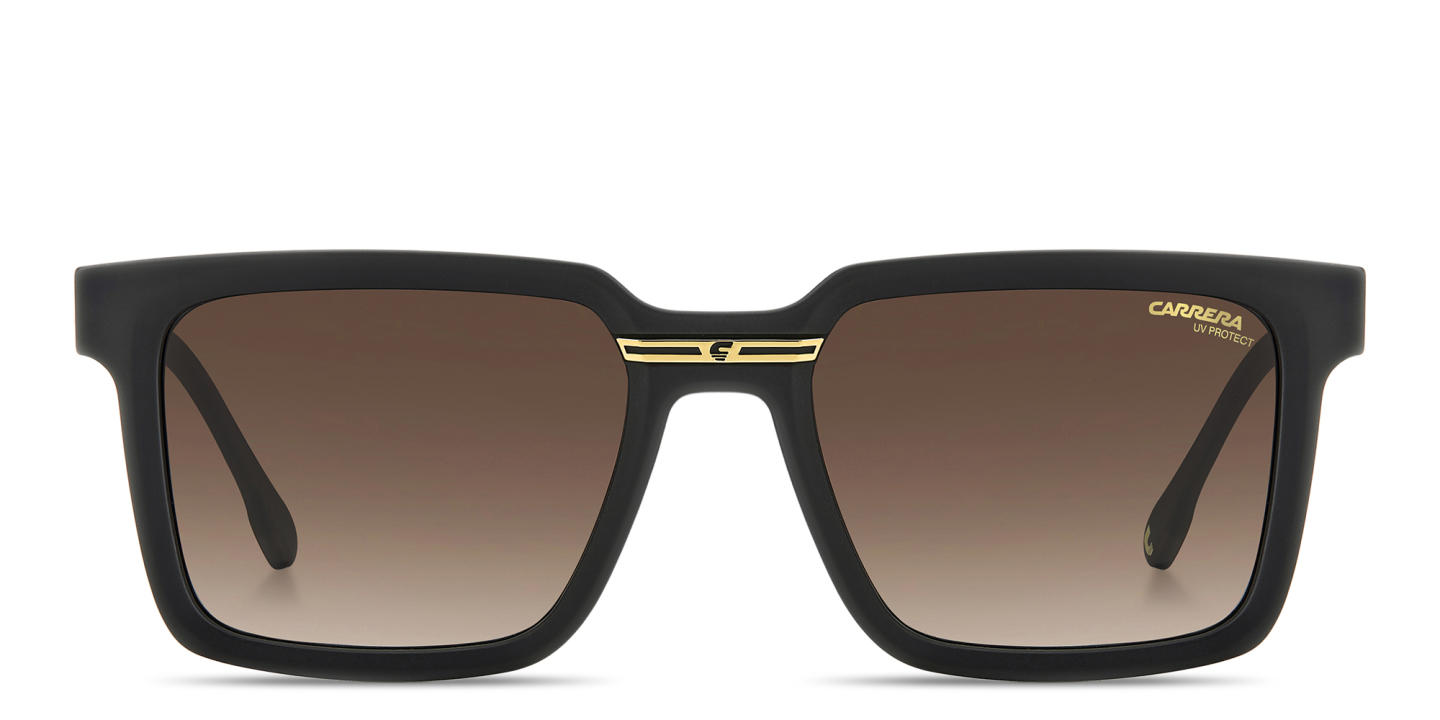 Shop Carrera Victory C Rectangle Sunglasses in Black online.