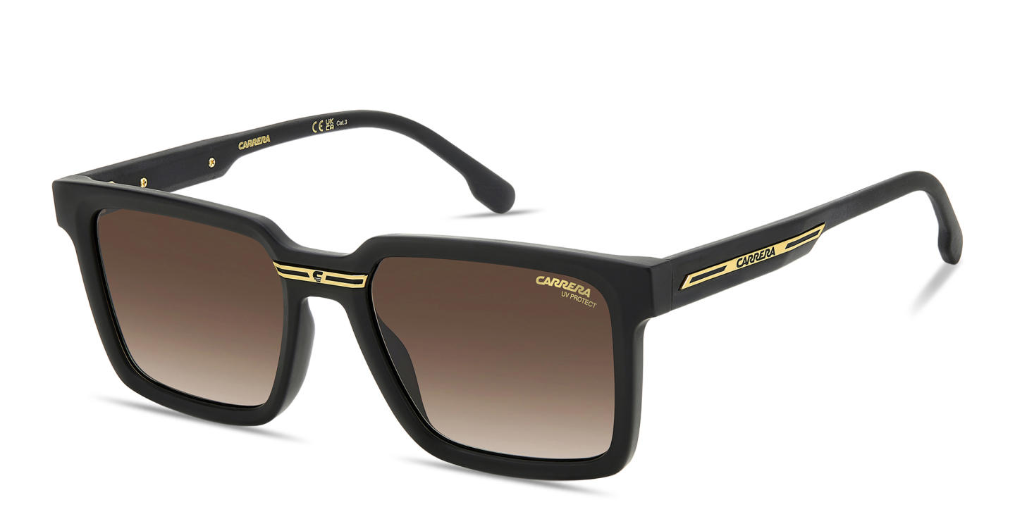 Shop Carrera Victory C Rectangle Sunglasses in Black online.