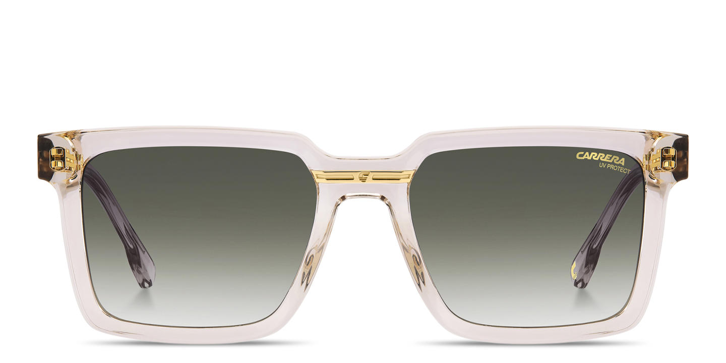 Shop Carrera Victory C Rectangle Sunglasses in Pink online.