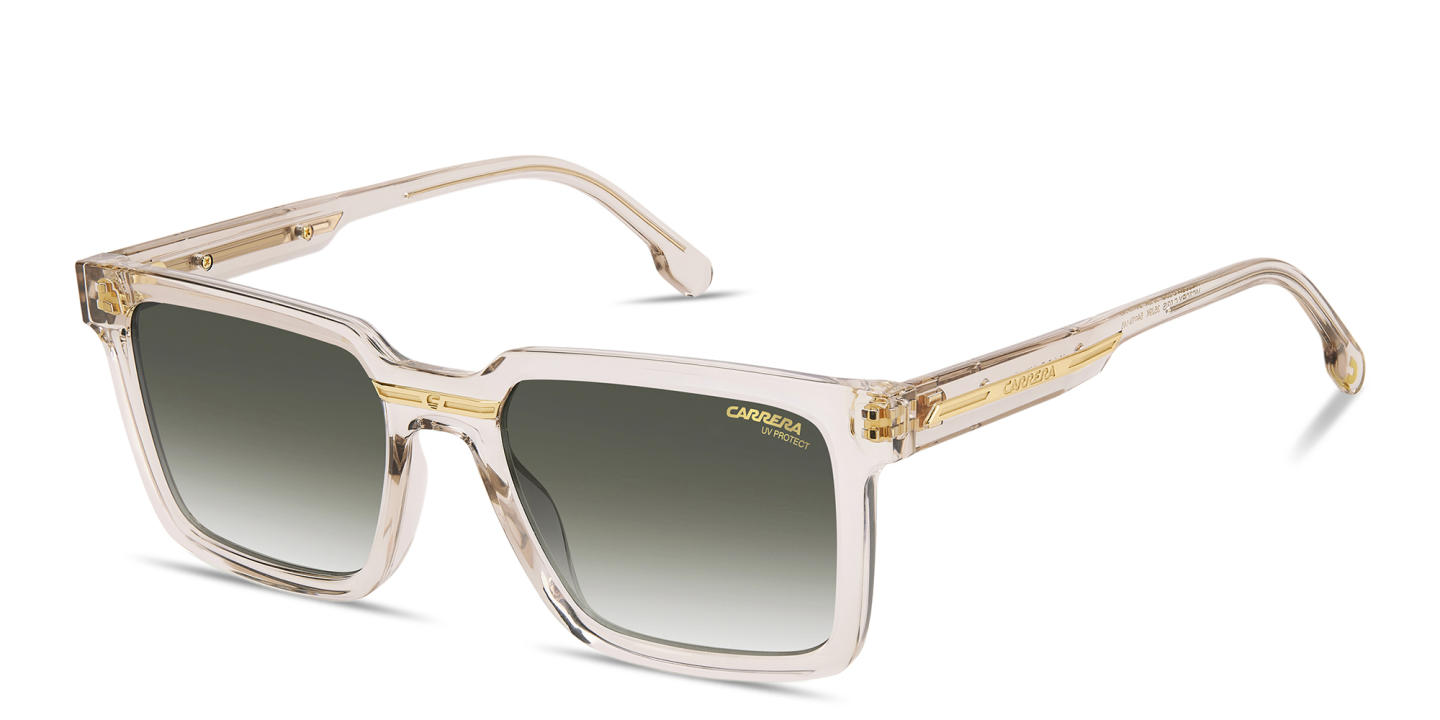 Shop Carrera Victory C Rectangle Sunglasses in Pink online.