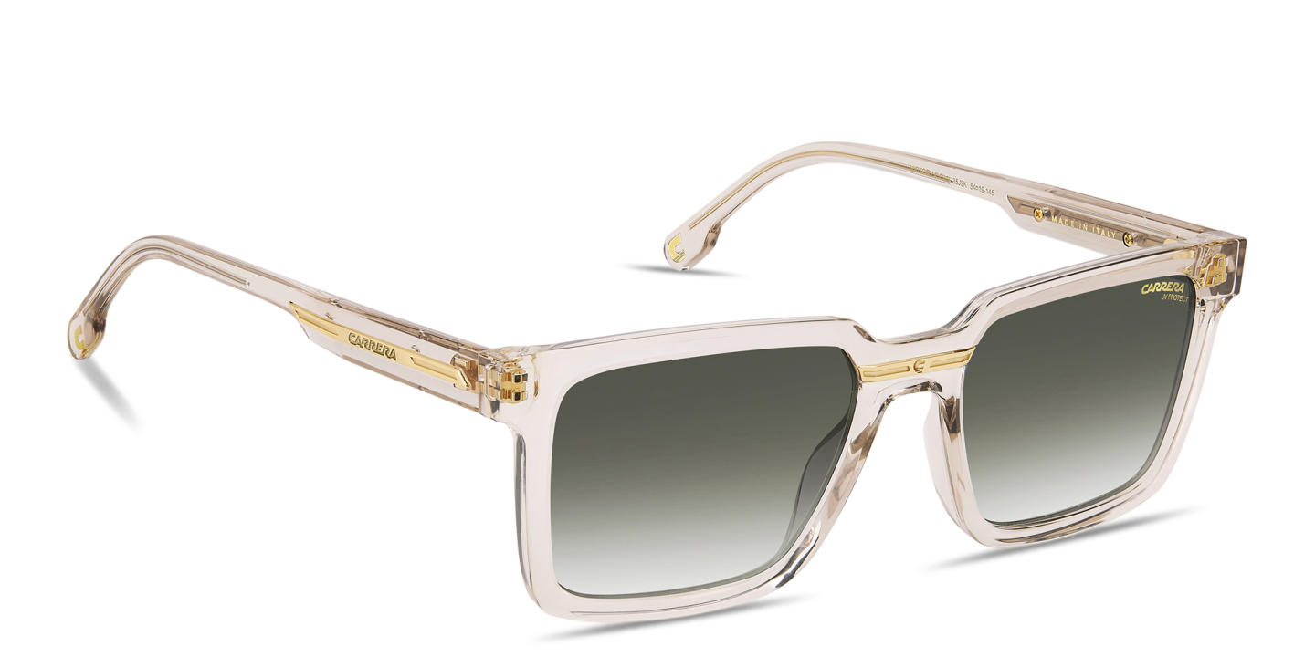 Shop Carrera Victory C Rectangle Sunglasses in Pink online.