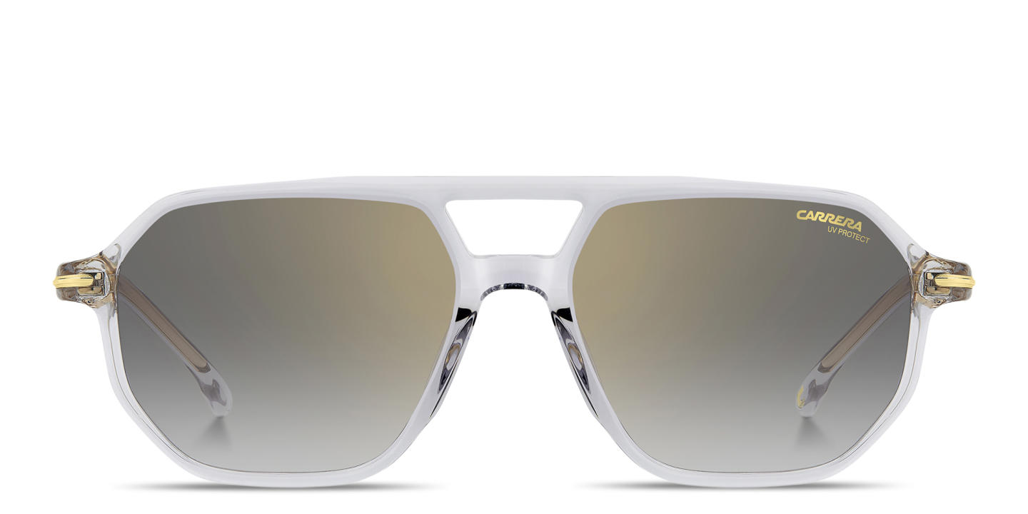 Shop Carrera Logo Signature Aviator Sunglasses in Grey online.