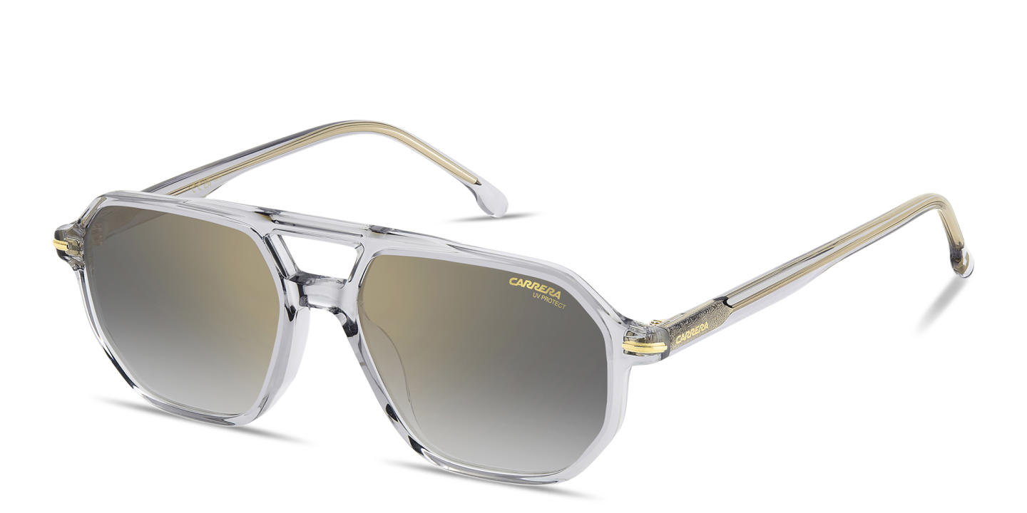 Shop Carrera Logo Signature Aviator Sunglasses in Grey online.