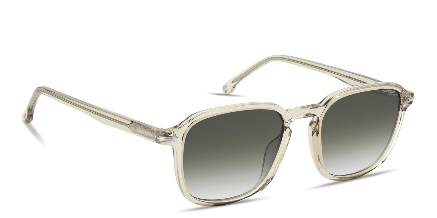 Carrera Logo Lettering Unisex Square Sunglasses in Beige – Product Photo 2