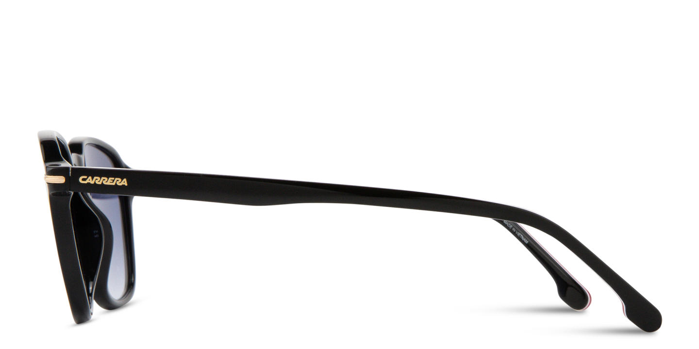 Shop Carrera Logo Lettering Unisex Square Sunglasses in Black online.