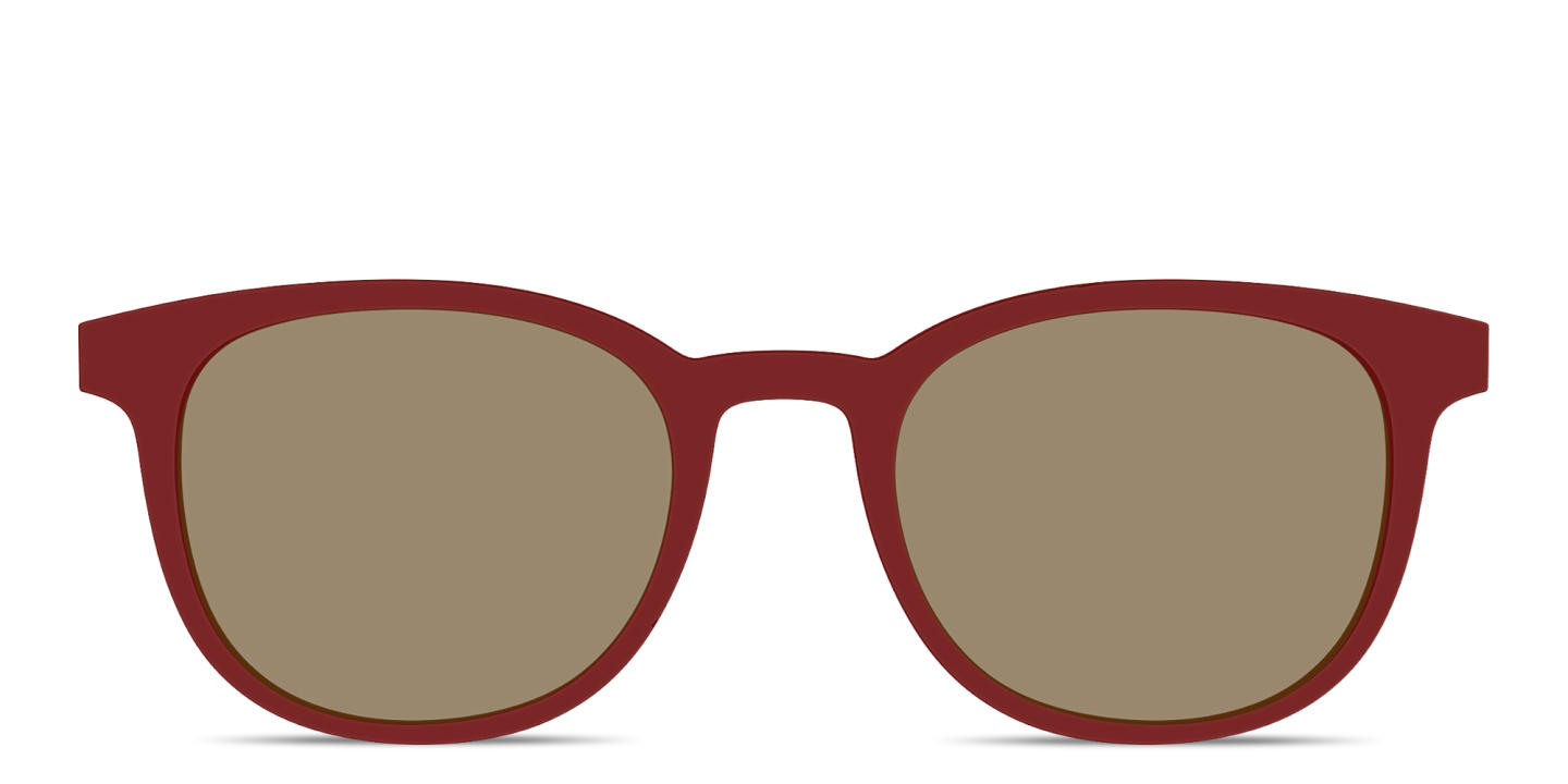 Shop Pair Eyewear The Reese Sun Top in Burgundy online.