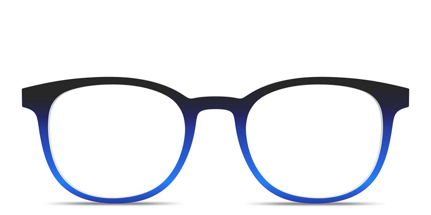 Shop Pair Eyewear The Reese Top in Black Blueberry Gradient online.