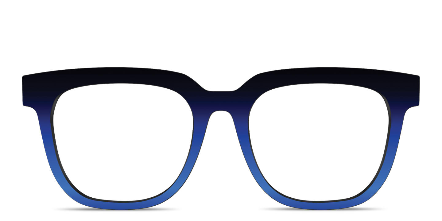 Shop Pair Eyewear The Payton Top in Black Blueberry Gradient online.