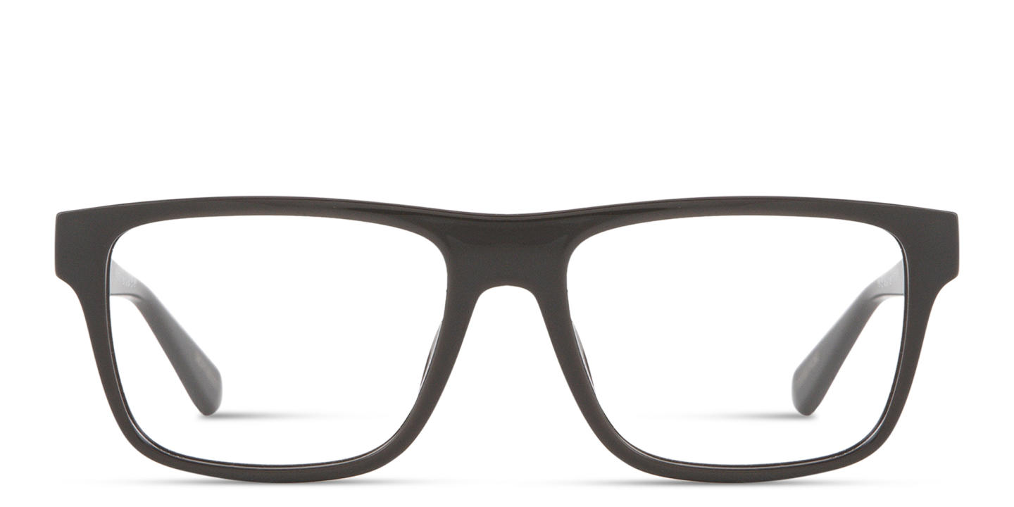 تسوق نظارات طبية مستطيلة كليب أون بشعار جي جيس بلون رمادي أونلاين.