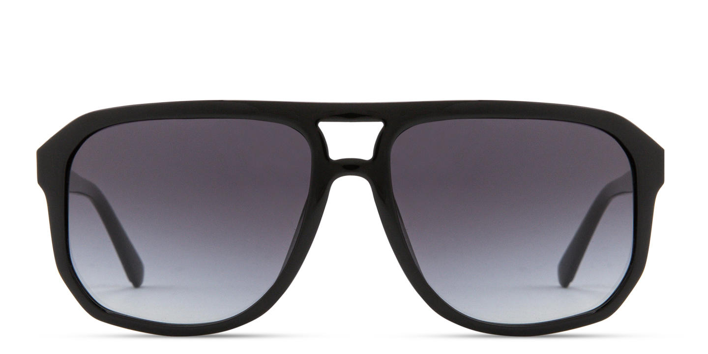 Shop Guess G Logo Aviator Sunglasses in Black online.
