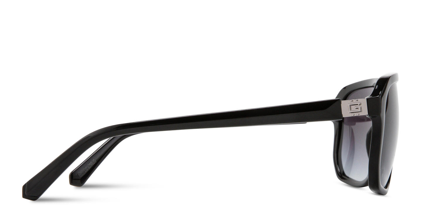 Shop Guess G Logo Aviator Sunglasses in Black online.