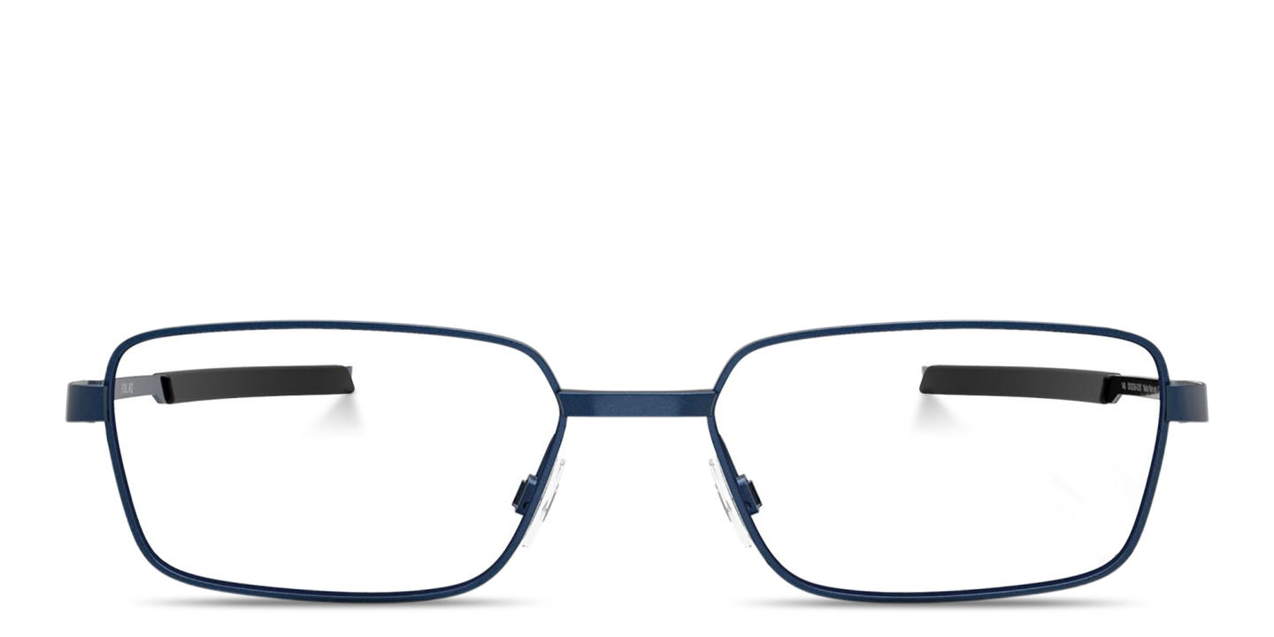Shop Oakley Foil RQ Rectangle Eyeglasses in Midnight Blue online.