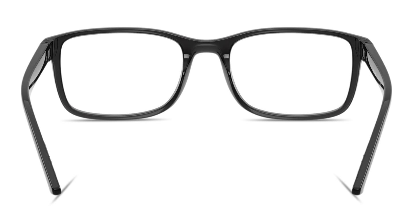 Shop Prada Linea Rossa Logo Signature Wide Pillow Eyeglasses in Transparent Grey online.