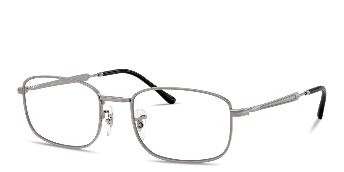 Shop Ray-Ban Optics Unisex Pillow Eyeglasses in Gunmetal online.