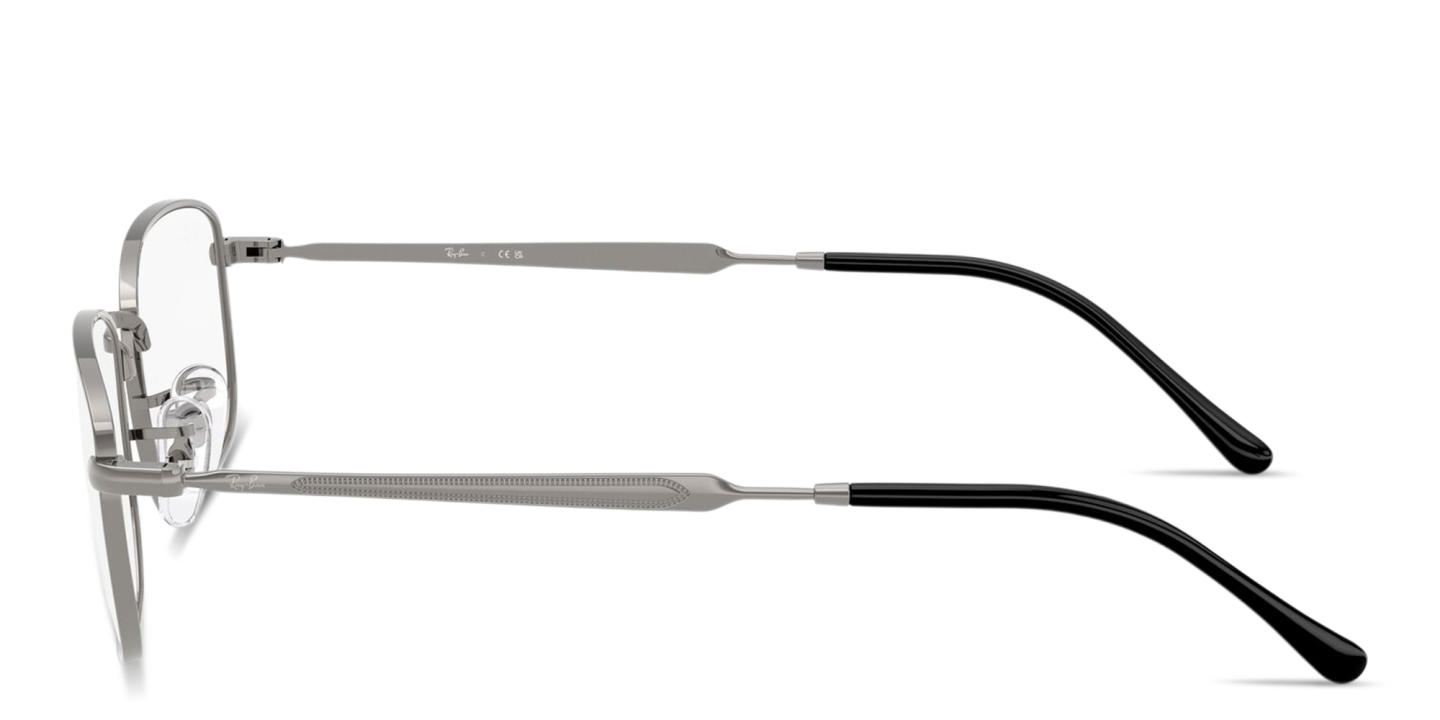 Shop Ray-Ban Optics Unisex Pillow Eyeglasses in Gunmetal online.