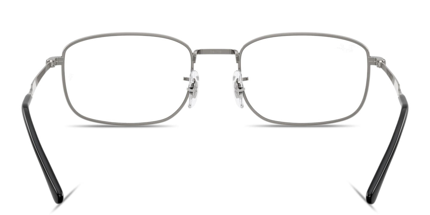 Shop Ray-Ban Optics Unisex Pillow Eyeglasses in Gunmetal online.