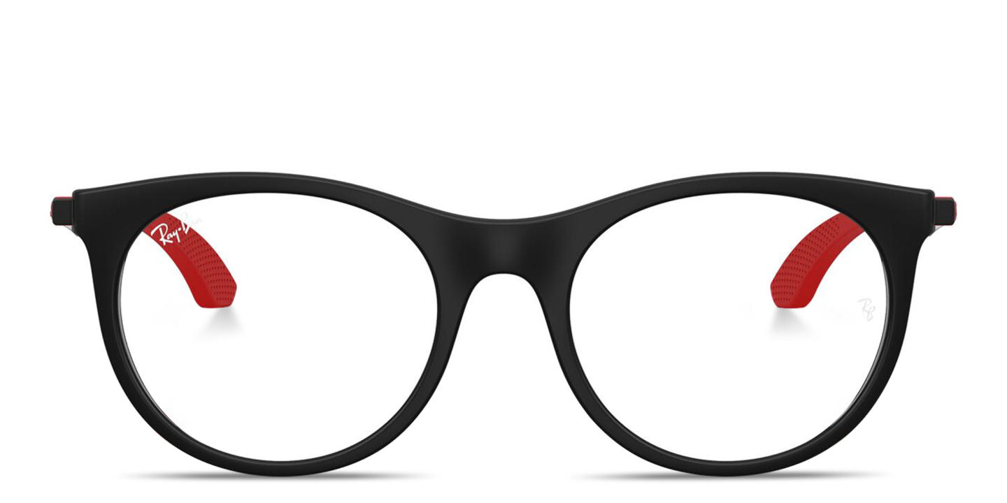 Shop Ray-Ban Junior Optics Kids Panthos Eyeglasses in Black online.