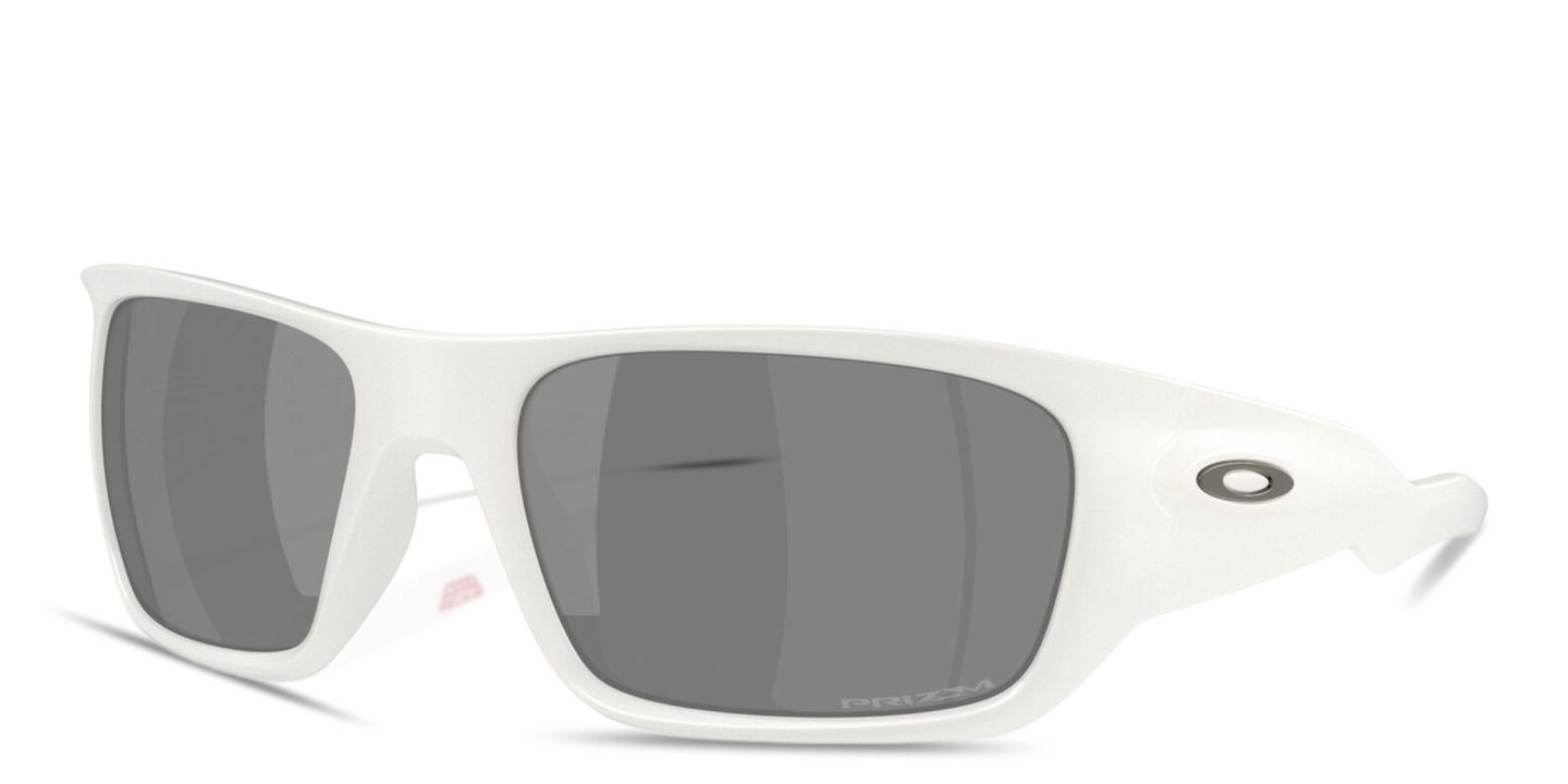 Shop Oakley Masseter Rectangle Sunglasses in White online.