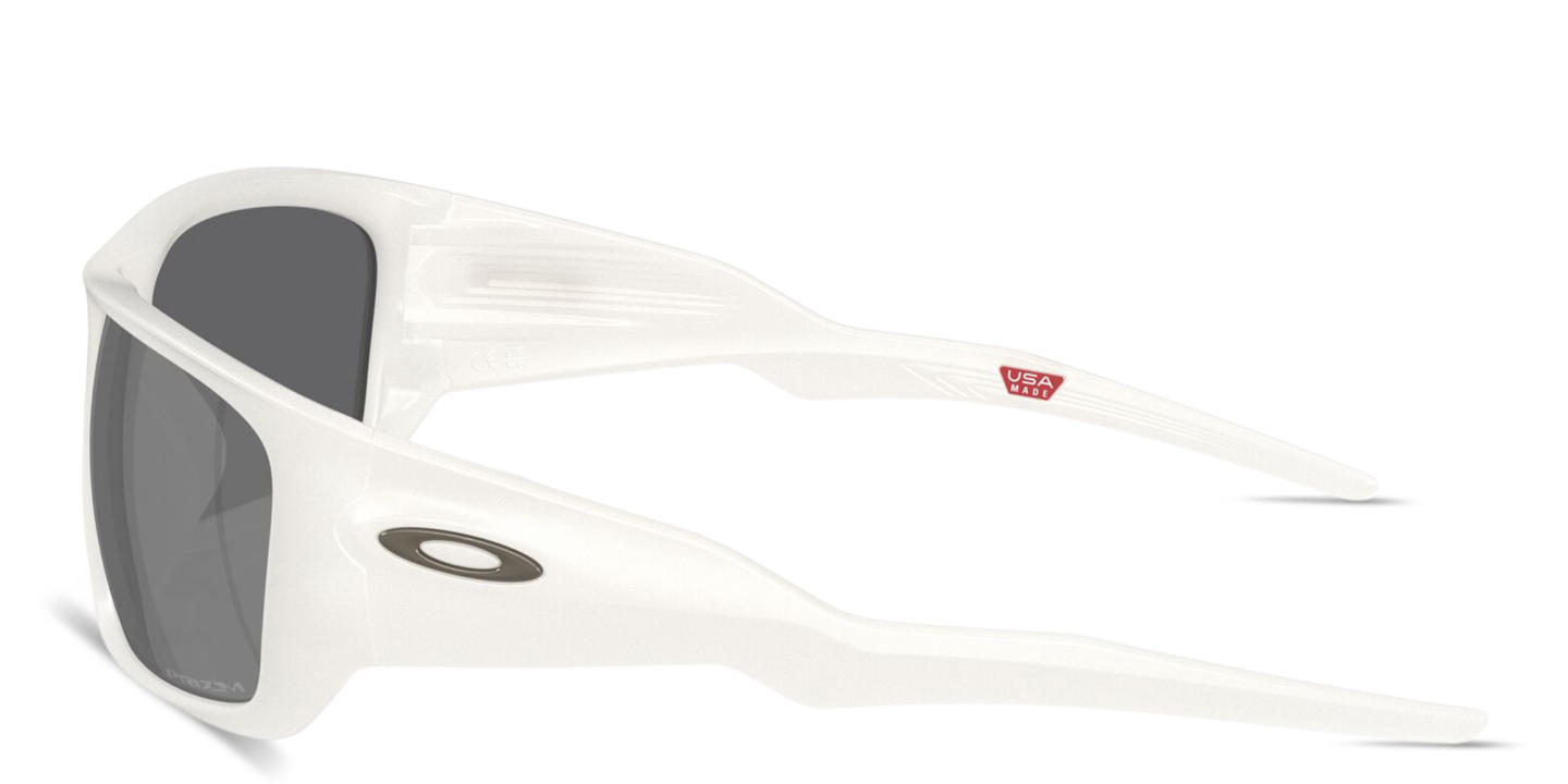 Shop Oakley Masseter Rectangle Sunglasses in White online.