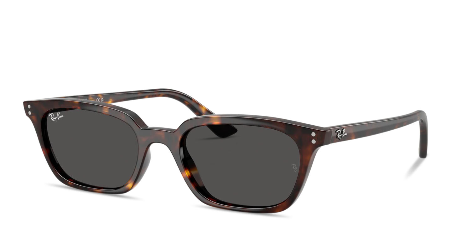 Shop Ray-Ban Zaya Unisex Pillow Sunglasses in Havana online.