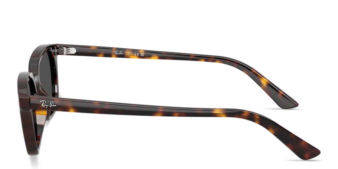 Ray-Ban Zaya Unisex Pillow Sunglasses in Havana – Product Photo 2