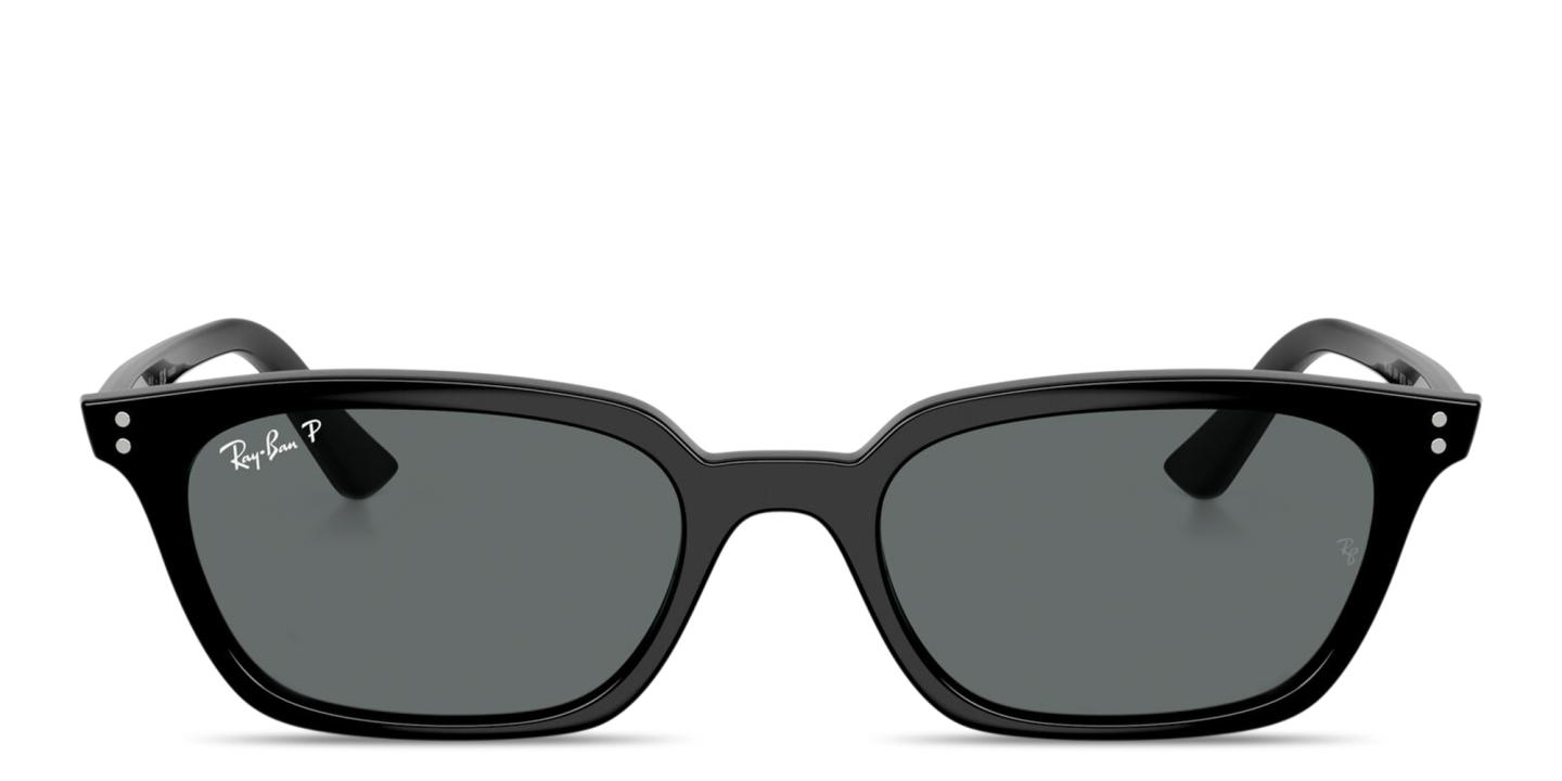 Shop Ray-Ban Zaya Unisex Pillow Sunglasses in Black online.