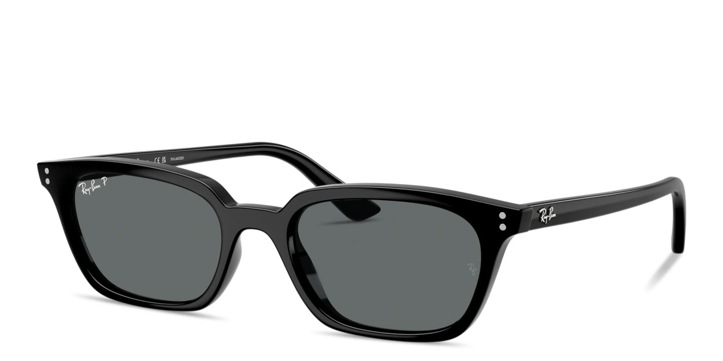 Shop Ray-Ban Zaya Unisex Pillow Sunglasses in Black online.
