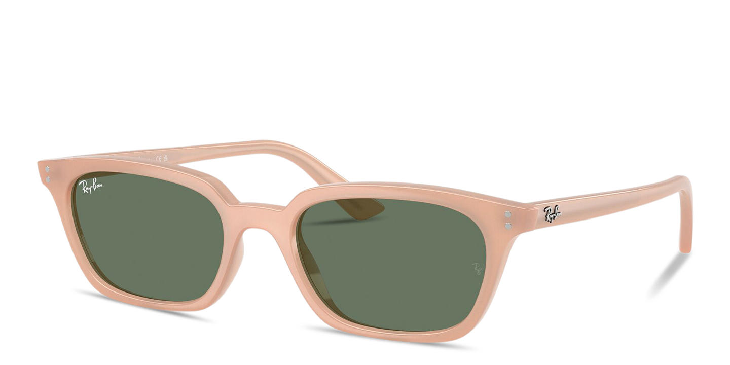 Shop Ray-Ban Zaya Unisex Pillow Sunglasses in Pink online.