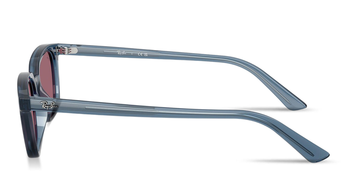 Shop Ray-Ban Zaya Unisex Pillow Sunglasses in Blue online.