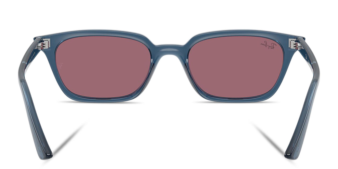 Shop Ray-Ban Zaya Unisex Pillow Sunglasses in Blue online.