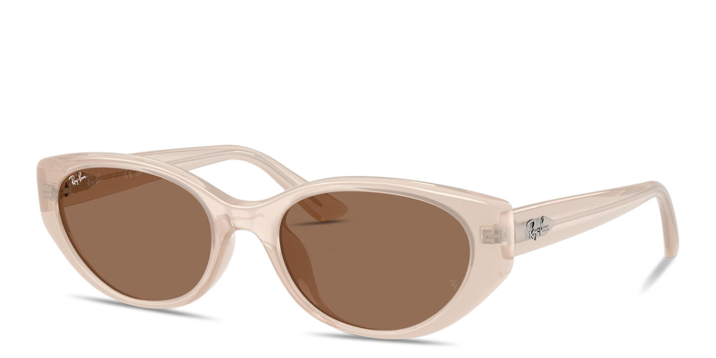 Ray-Ban Logo Signature Unisex Pillow Sunglasses in Beige – Product Photo 1