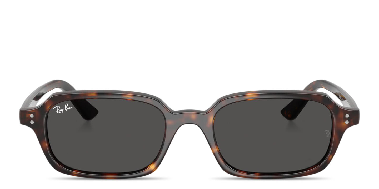 Shop Ray-Ban Zuri Unisex Pillow Sunglasses in Havana online.