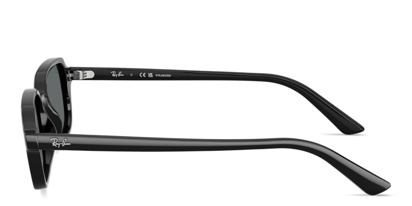 Shop Ray-Ban Zuri Unisex Pillow Sunglasses in Black online.