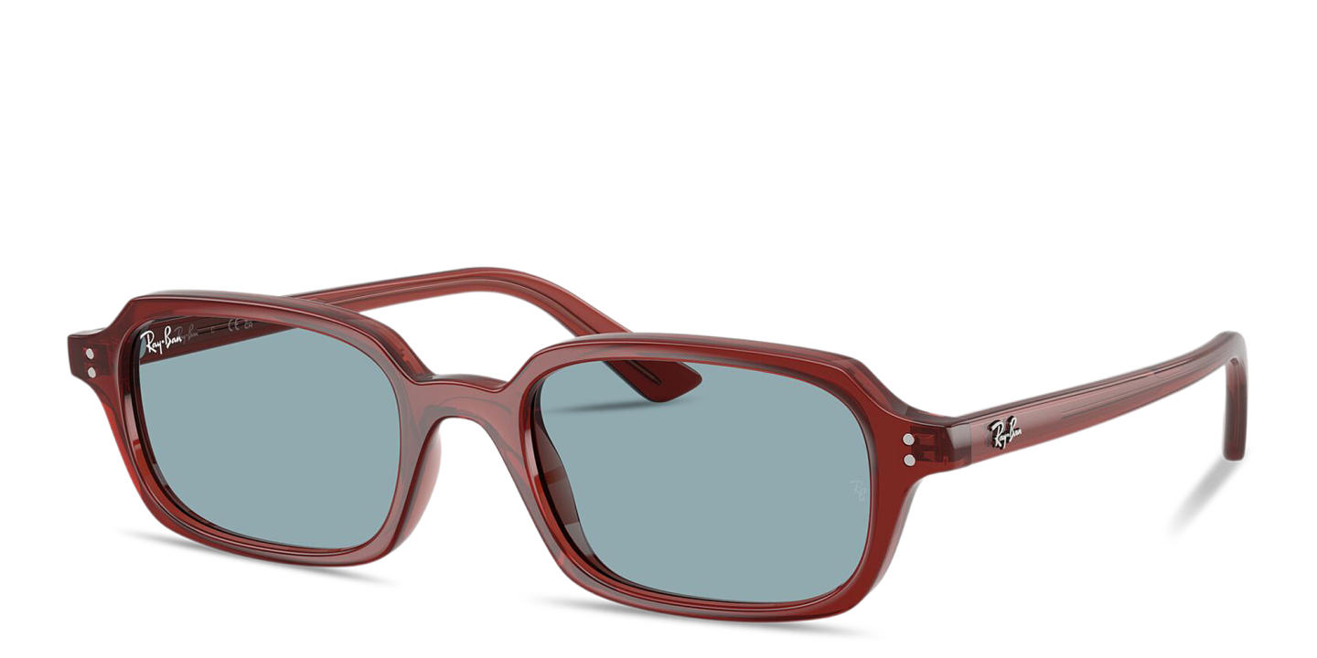 Shop Ray-Ban Zuri Unisex Pillow Sunglasses in Brown online.
