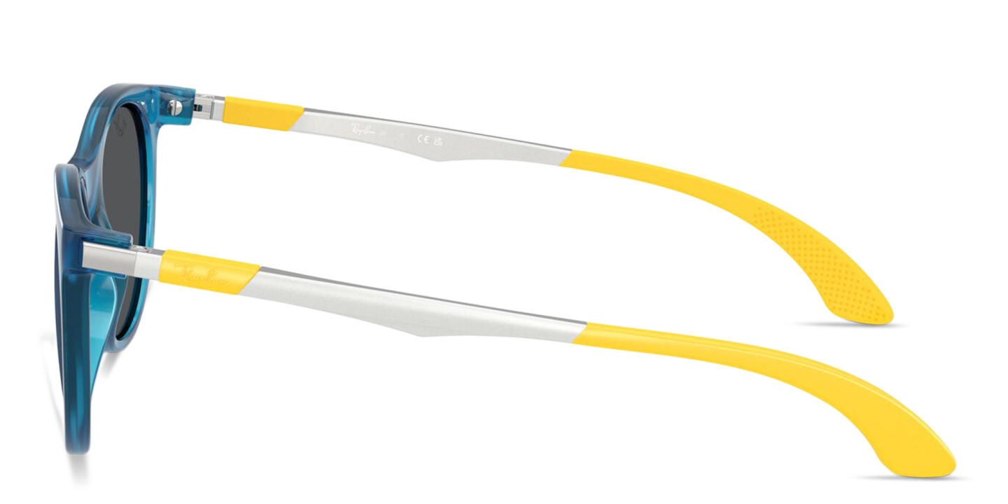 Ray-Ban Junior Kids Panthos Sunglasses in Blue – Product Photo 2