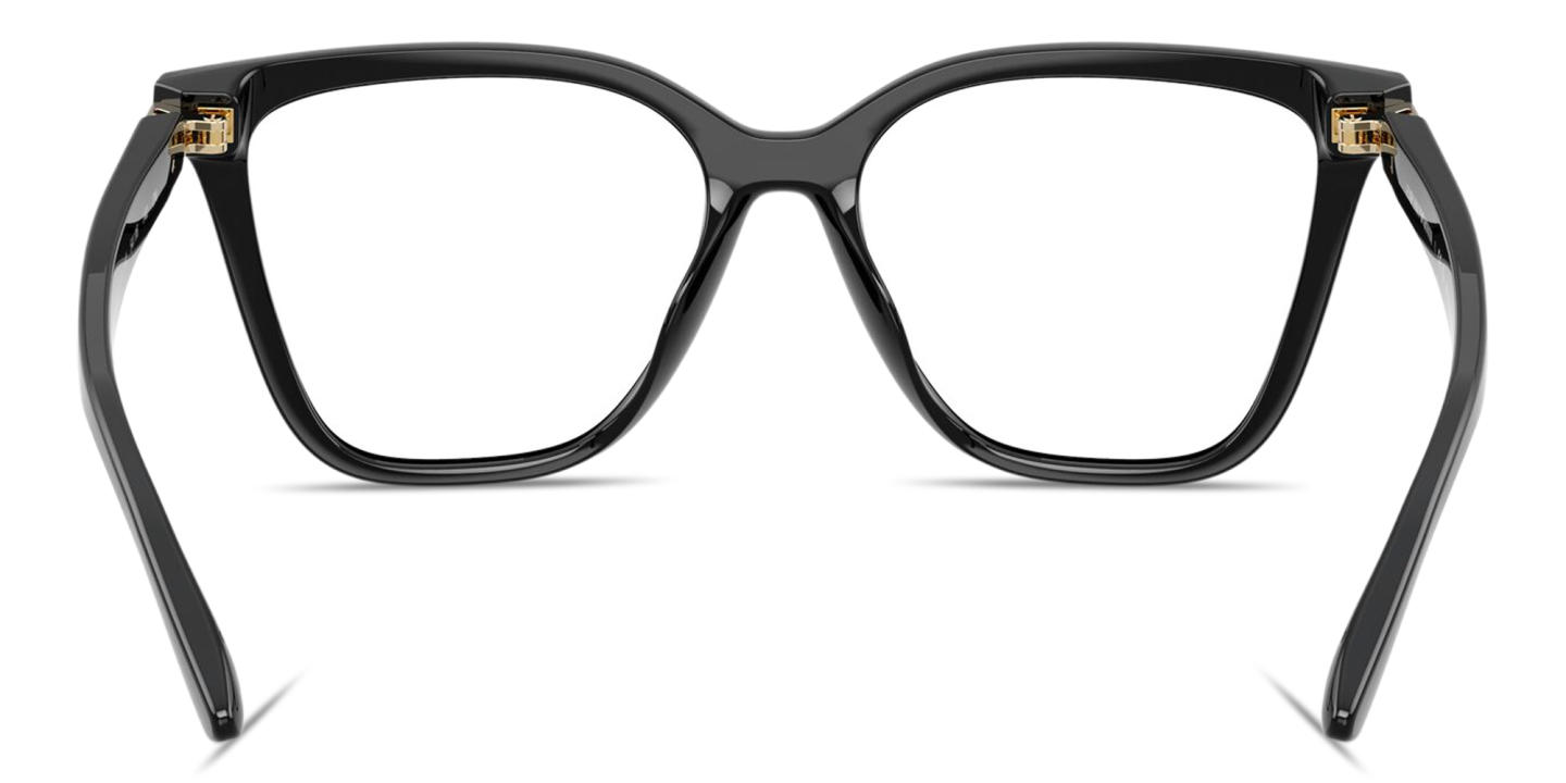 Emporio Armani Eagle Logo Cat-Eye Sunglasses in Black – Product Photo 3