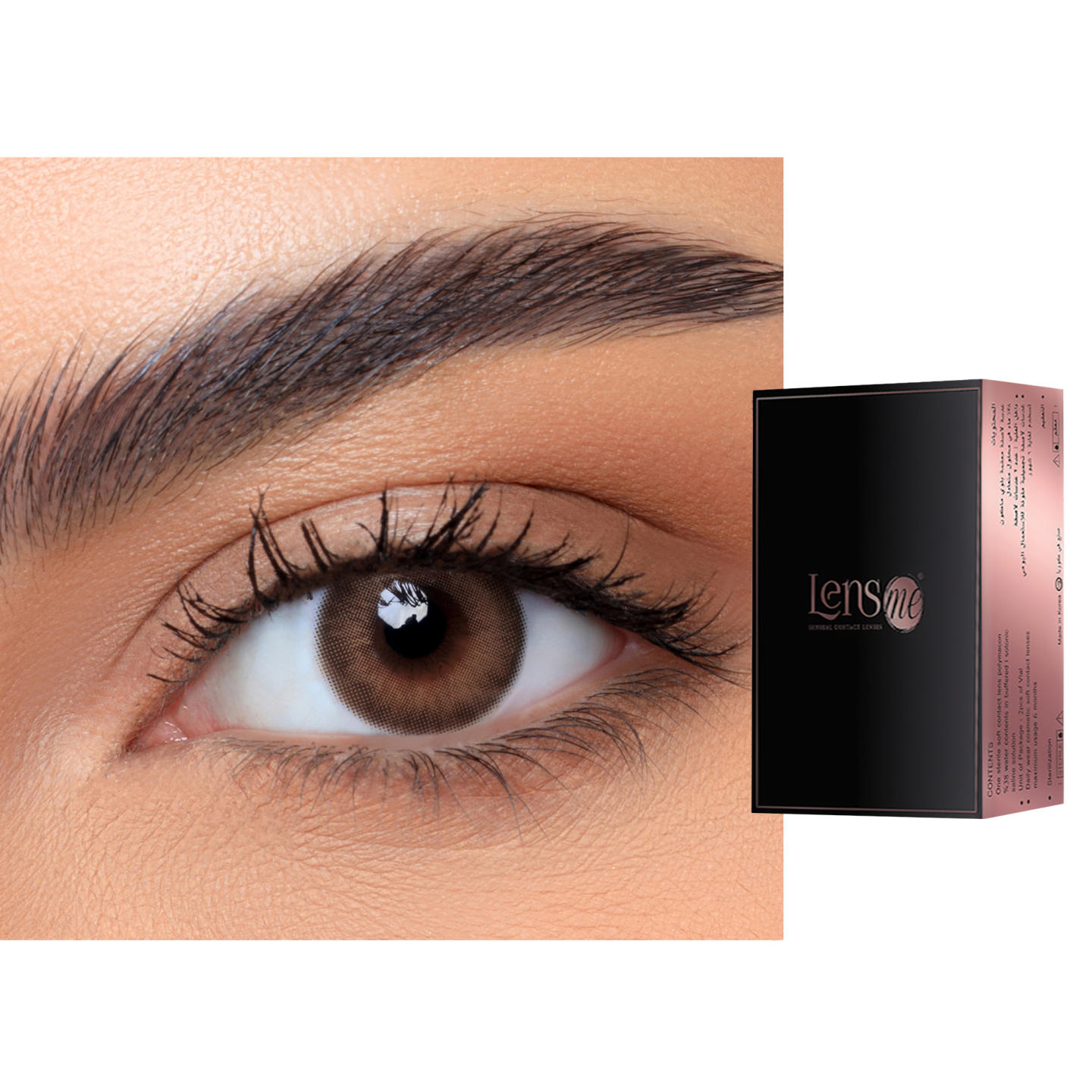 Lensme Monthly Color Contact Lenses in Opal – Product Photo 0