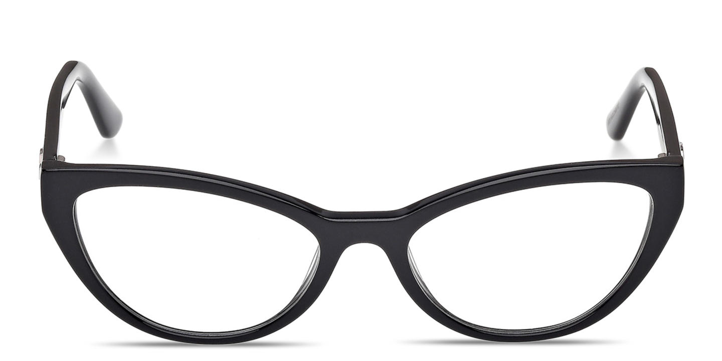 Shop Guess G Motif Cat-Eye Eyeglasses in Black online.