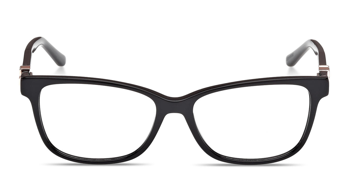 Guess G Motif Rectangle Eyeglasses in Black – Product Photo 0