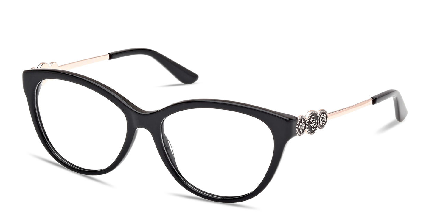 Shop Guess Cat-Eye Eyeglasses in Black online.