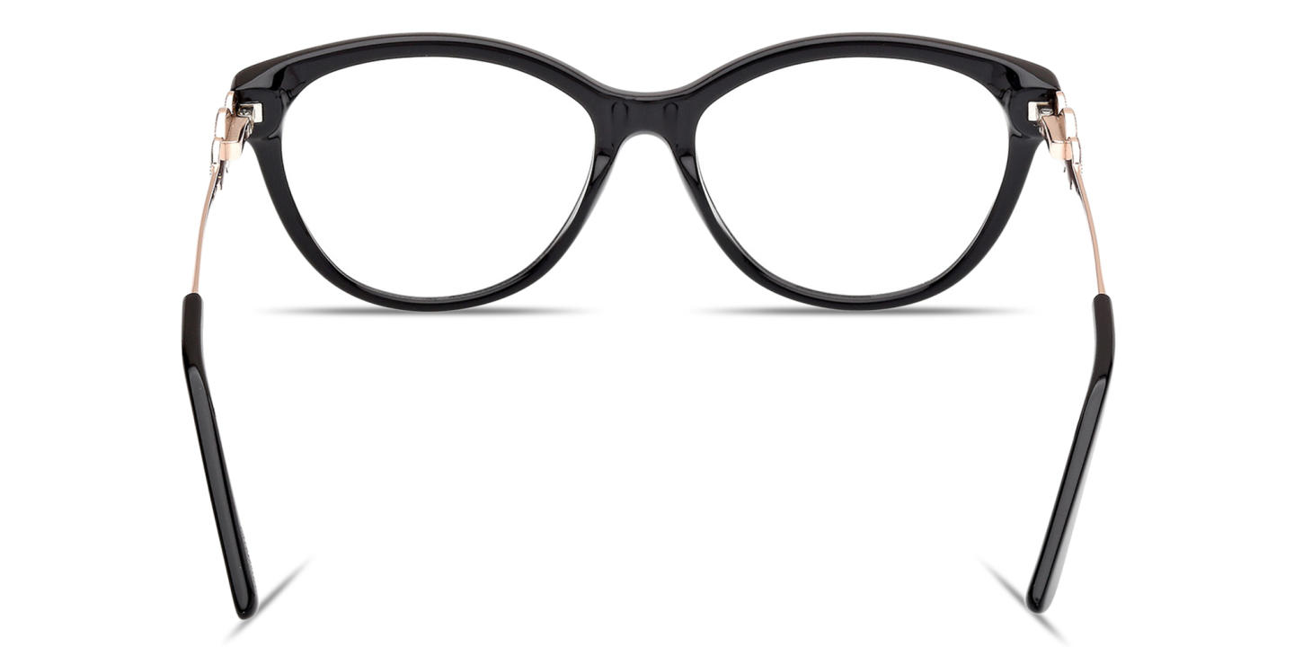 Shop Guess Cat-Eye Eyeglasses in Black online.