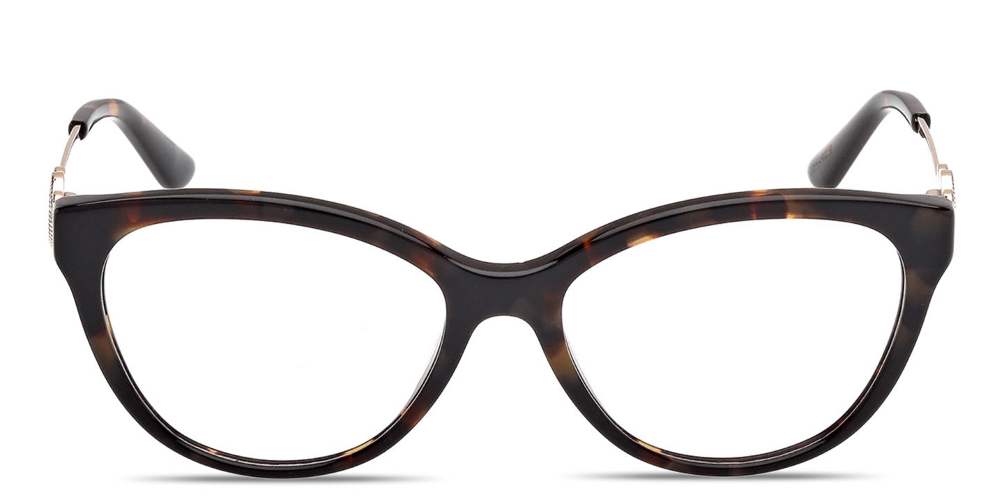 Shop Guess Cat-Eye Eyeglasses in Havana online.