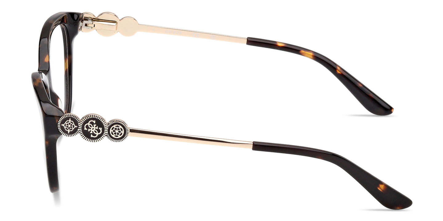 Shop Guess Cat-Eye Eyeglasses in Havana online.